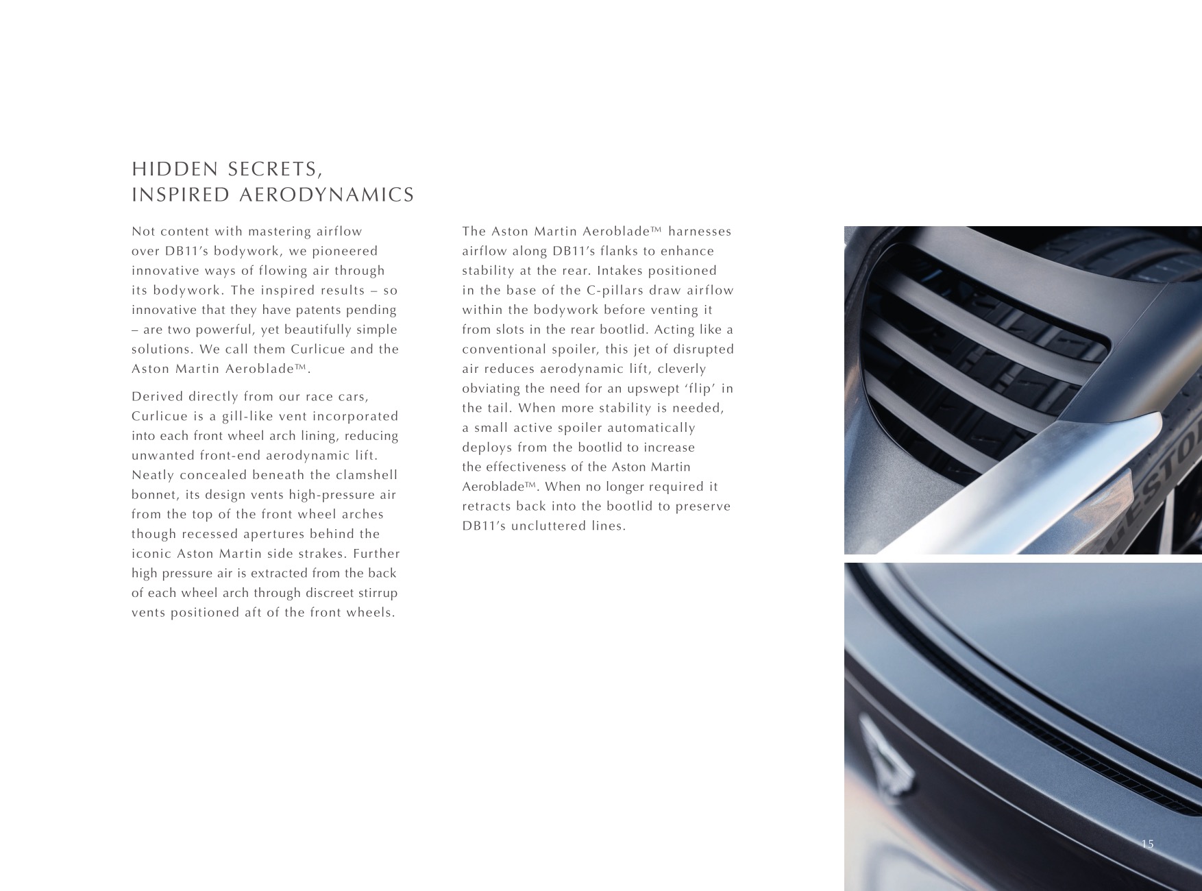 2017 Aston Martin DB11 Brochure Page 23
